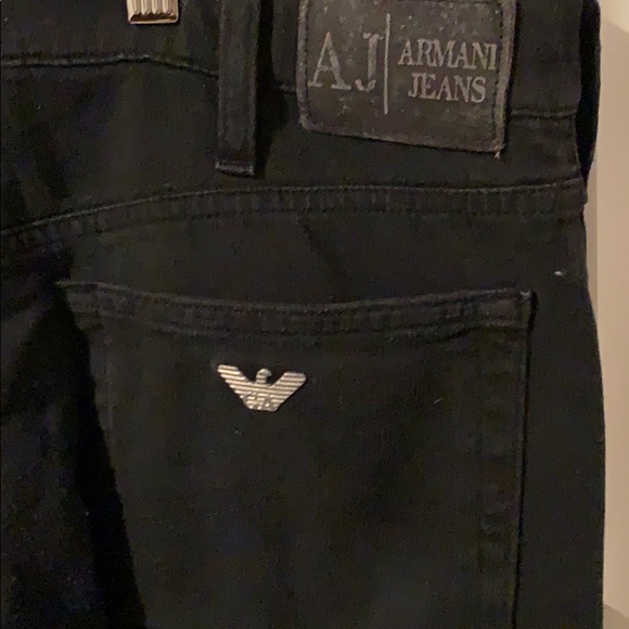 Black Armani Jeans Men’s Pants - Picture 4 of 4